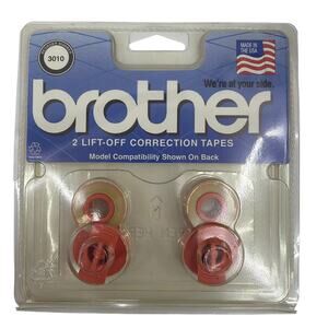 Brother 3010 Lift-Off Correction Tape 2-Pack for Daisy Wheel Typewriters